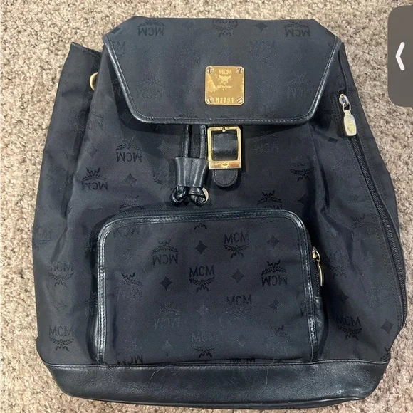 Vintage MCM nylon backpack Beautiful Vintage Backpack  main image 3